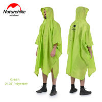 Naturehike Outdoor Multi-use Packable Rain Ponchos For Adults Hooded Rain Coat For Theme Park Hiking Camping Fishing Travel