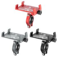 【CW】 Aluminum Alloy Bicycle Phone Holder MTB Bike Scooter Motorcycle Handlebar Clip Stand for iPhone 13 Pro Max Cycling GPS Bracket