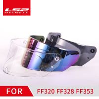 【LZ】♛  Ls2 ff- viseira de capacete ff320 ff800 ff238 e ff353 lente transparente antiembaçante e colorida