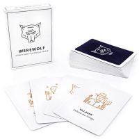 บอร์ดเกมหมาป่า แบบกล่องขาว (ภาษาอังกฤษ) เหมือนในแอพเกม ในมือถือ A party game for devious people - Werewolf Board game