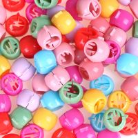 【CC】 100pcs Hair Braids Maker Beads Headwear Colors Plastic Hairpins Claw Accessories