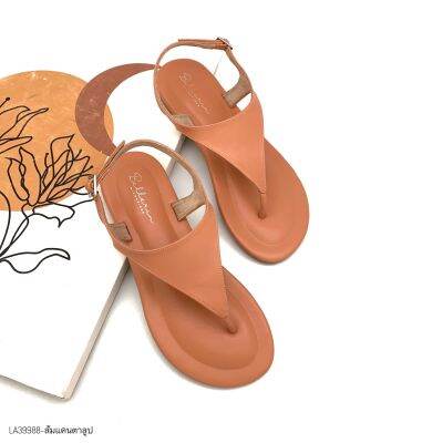 HaloBangkok รองเท้า Sandals หนังไมโครไฟเบอร์ รุ่น LA39988