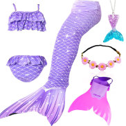 Mermaid Tail Girls Mermaid Costume Cosplay Dress Kids Mermaid Bikini