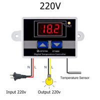 Ac 220โวลต์12โวลต์24โวลต์10a -50 ~ 110c อัจฉริยะดิจิตอล Led ควบคุมอุณหภูมิ Regulator สวิทช์สำหรับศูนย์บ่มเพาะเซ็นเซอร์ Ntc