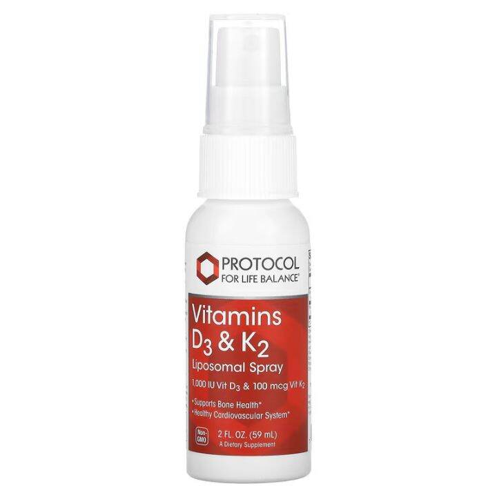 Vitamins D3 & K2, Liposomal Spray, 2 fl oz (59 ml) Lazada PH