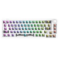 Mechanical DIY BASE 65%KIT Hotswap Keyboard Customized KIT RGB Wired/Bluetooth/2.4GHz Triple Mode ​Mechanical Gaming Keyboard