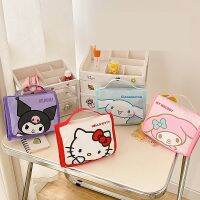 Sanrio Cinnamoroll Mymelody Kuromi กระเป๋าใส่ดินสอความจุมาก4สไตล์,กระเป๋าที่ใส่เครื่องเขียน