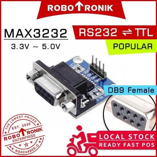 RS232 to TTL Serial Level Signals Converter Module MAX3232 MAX232 RS