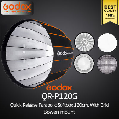 Godox Softbox QR-P120G Quick Release Parabolic Softbox 90cm - Bowen Mount ( QR-P120 )