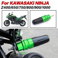 ▼ ของ Kawasaki แผ่นรองเครื่องป้องกันการกระแทก Z750 Z800 Z650 Z400 Z1000โครงอลูมิเนียม CNC รถจักรยานยนต์แผ่นรองไอเสียที่กันกระแทก