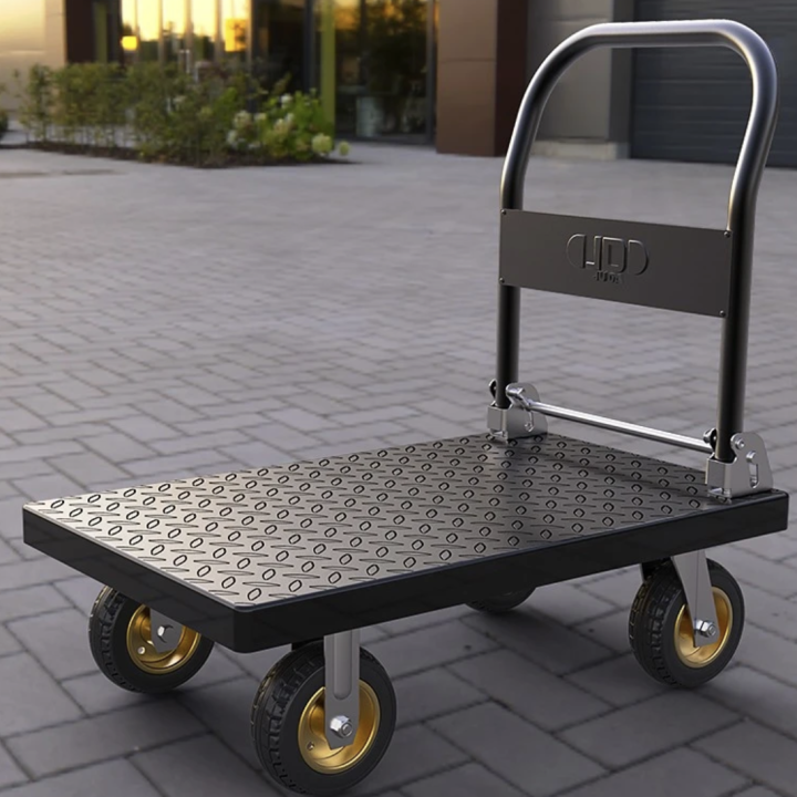 Rules Trolley Cart Foldable with ke For Heavy Shopping Cart Grocery