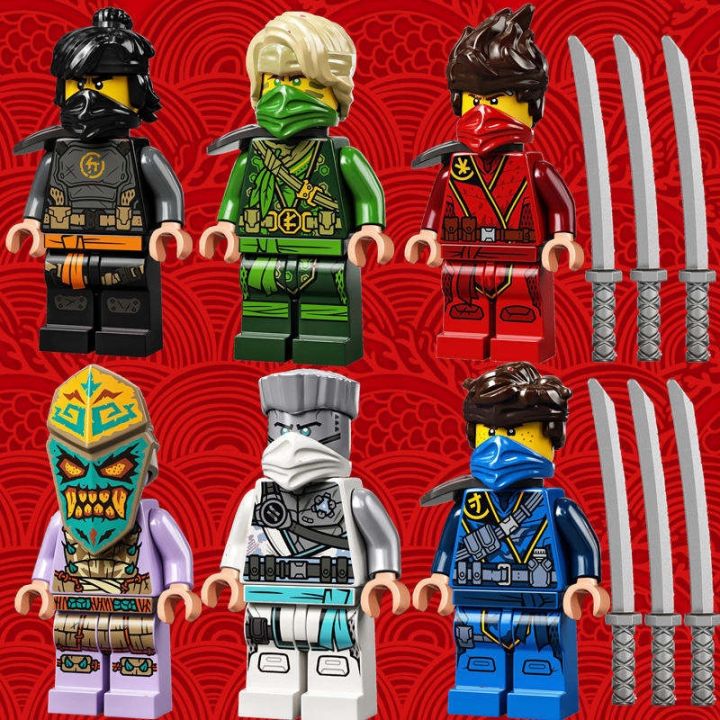 phantom-ninja-season-14-people-jungle-jizan-lloyd-scarf-boy-assemble-assembling-chinese-building-block-toys-aug