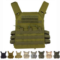 Hunting Equipment Tactical Vest Camouflage Military Body Armor Shooting Paintball Plate Carrier MOLLE Protective Vest