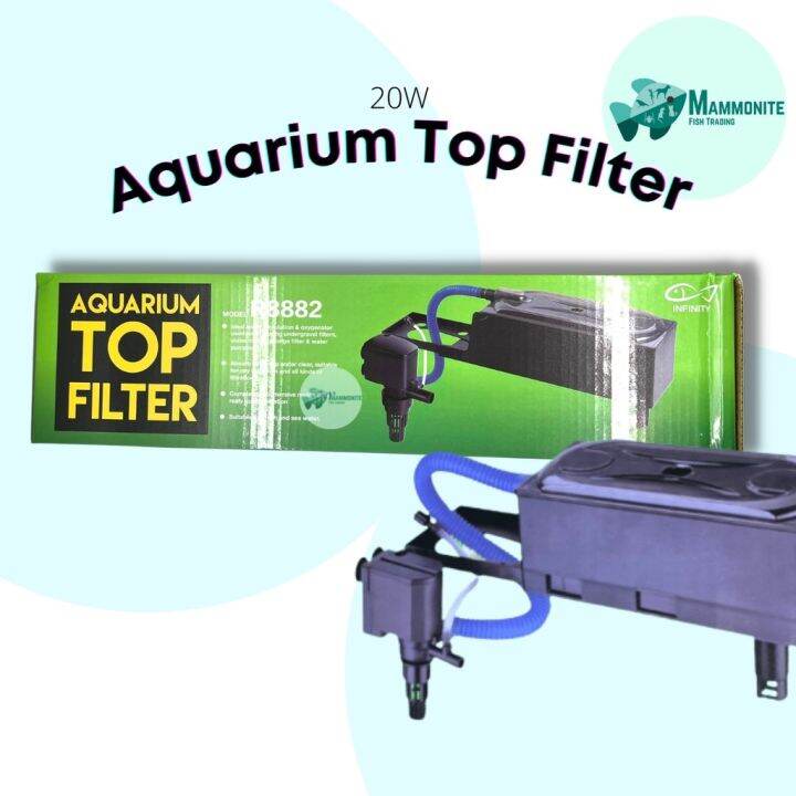 zhan9645301 Infinity Aquarium Top Overhead Filter 20 Watts R8882 For 20 ...