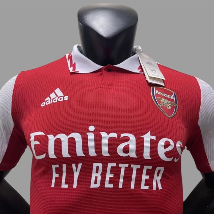 เสื้อฟุตบอล-อาเซน่อล-ชุดเหย้า-เกรดเพเยอร์-ปี-2022-23-arsenal-home-jersey-2022-23-player