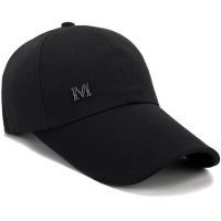 COD tjjs079 Hat mens extended brim sunshade baseball cap leisure outdoo帽子男加长帽檐遮阳棒球帽休闲户外钓鱼防晒透气太阳帽鸭舌帽浪潮男装2.27