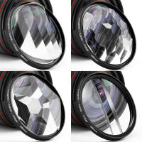 KnightX Prism Filter Camera Glass 58MM 77mm Kaleidoscope Photography foreground blur film and evision props SLR accessories