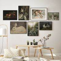 【hot】✵☞  Painting Wall Print Dark Toned Rustic Decoration Canvas Poster Easter