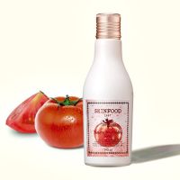 Skinfood Tomato Brightening Toner 140mlโทนเนอร์บำรุงผิวหน้าที่ทรงพลังด้านการต้านอนุมูลอิสระจากมะเขือเทศสีแดง ช่วยฟื้นบำรุงผิวให้สว่างกระจ่างใส