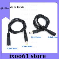 ixoo61 store 7A 12v DC male to female power supply Extension connector Cable Plug Cord wire Adapter for led strip camera 5.5X2.1mm 5.5x2.5mm