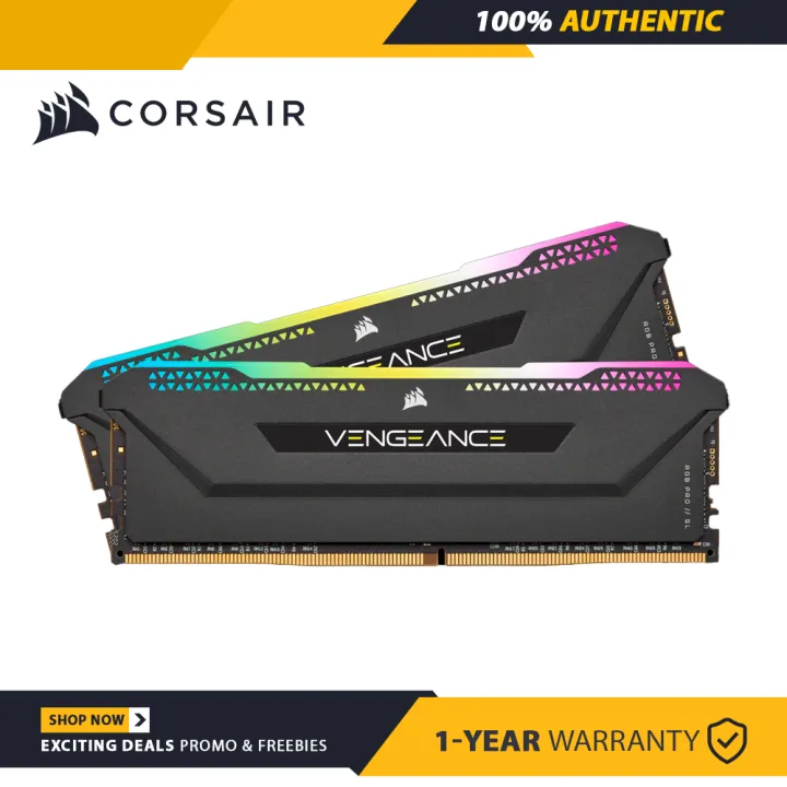 CS-CMH16GX4M2E3200C16-BOX VENGEANCE RGB PRO SL 16GB (2x8GB) DDR4 DRAM ...