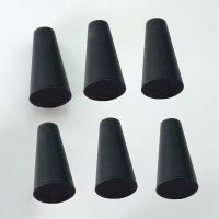 Black Conical Silicone Rubber Hole Plugs Tapered Stopper Blanking End Caps Seal Gasket Gas Stove Parts Accessories
