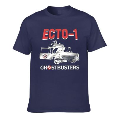 Ecto-1 Ghostbusters Mens Short Sleeve T-Shirt
