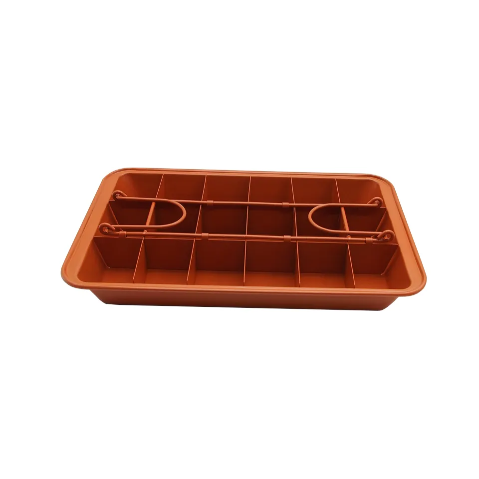 Brownie Pan with Dividers Non-Stick Divided Brownie Pan with Removable Loose Bottom Baking Mold Pastry Baking Tool for Birthday Cake Party Dessert