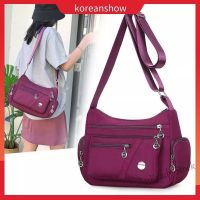 【Ready Stock】 ✁ C23 Nylon Sling Bag Women Korean Style Beg Tangan Wanita Murah Cloth Bag Handbag Woman Shoulder Bag 包包 单肩包 Beg Silang Perempuan Canvas Beg Kain Las Waterproof Crossbody Bag