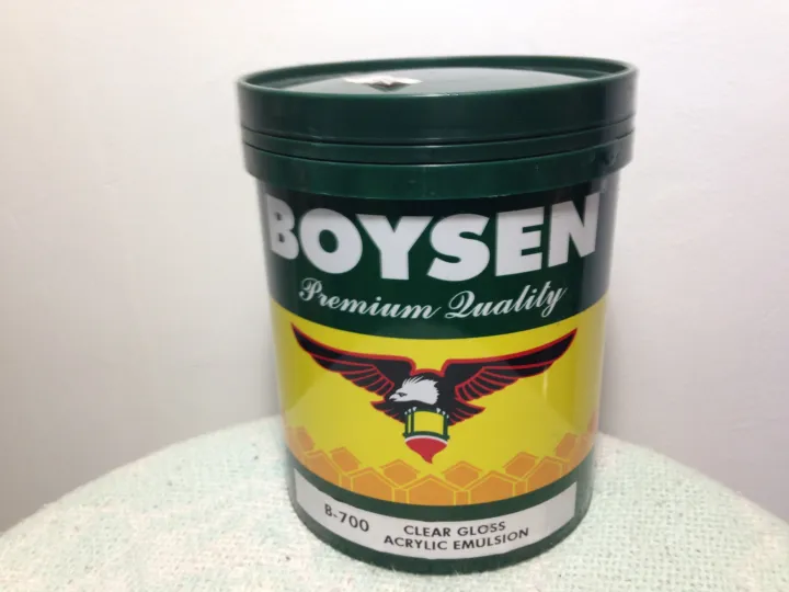 Boysen Clear Gloss Acrylic Emulsion B700 1 Liter Lazada PH