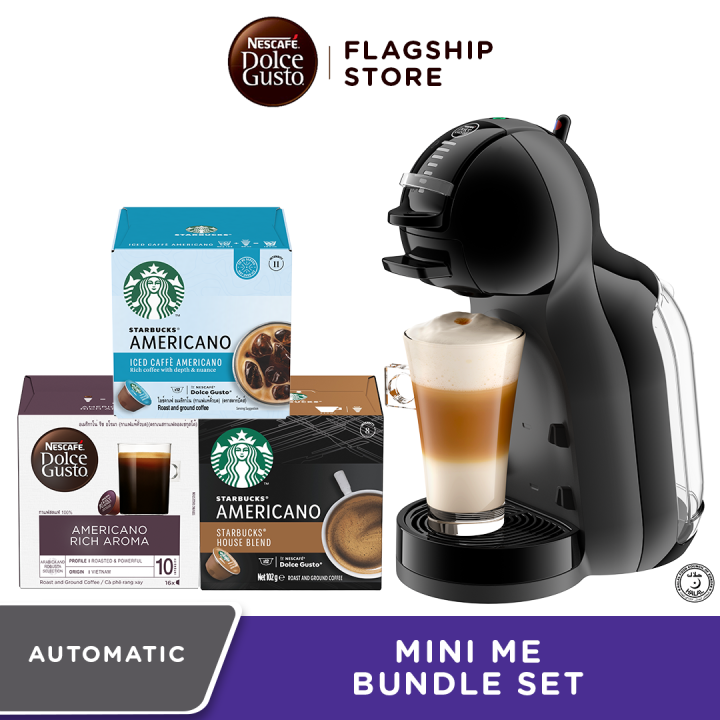 [Exclusive Set] NESCAFÉ® Dolce Gusto® BLACK & ANTHRACITE Mini Me Coffee