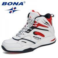 BONA New Arrival Basketball Shoes Men Cushioning Light Trendy Sneakers Man Zapatos Hombre Outdoor Sports Footwear Masculino