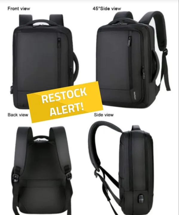 Backpack with USB charging port Lazada PH