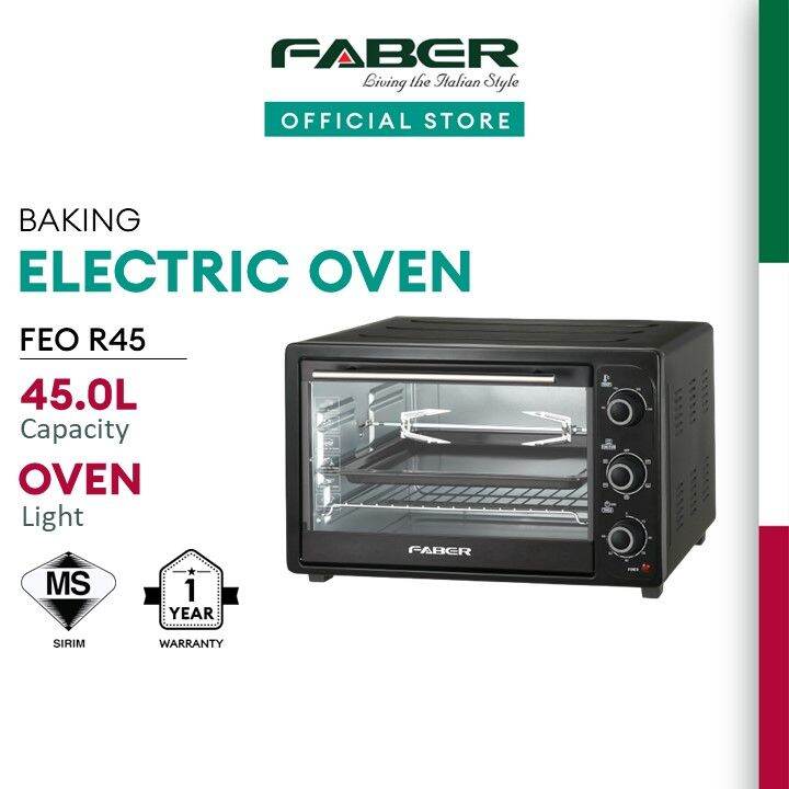 FABER ELECTRIC BAKING OVEN 2200W 45L FEO R45 Lazada