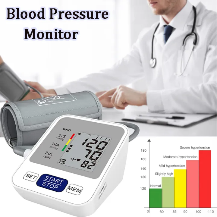 Digital Blood Pressure Monitor ,USB Powered Automatic Upper Arm Blood