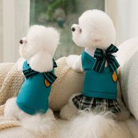 Seragam Universitas Dasi Kupu-Kupu Untuk An Anjing Baju Peliharaan Kecil Dan Menengpaian Teddy Unkurim Gur Dan Dingin Perlengapan Peliharaan