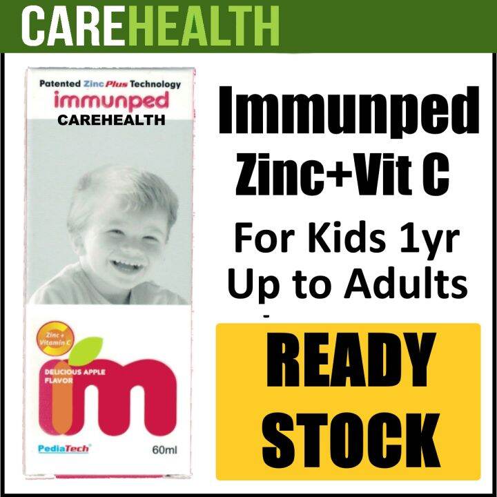 Immunped Zinc and Vitamin C Kids Syrup (60ml ) / Imunorm Syrup (150ml