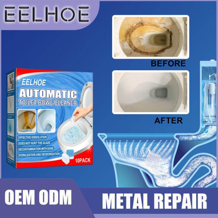 Eelhoe Toilet Bowl Cleaner Effervescent Tablets Efficient Deodorant