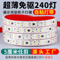 Super Bright 220V High Voltage Lamp Strip Outdoor Display Cabinet Shelf Living Room Decorative Lighting Led Strip CHN-Q