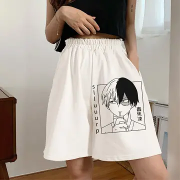 2022 Japanese Anime Print Demon Slayer Shorts Man Woman New Casual Loose  Beach Short Pants Oversized Streetwear Cosplay Clothing  Fruugo IE