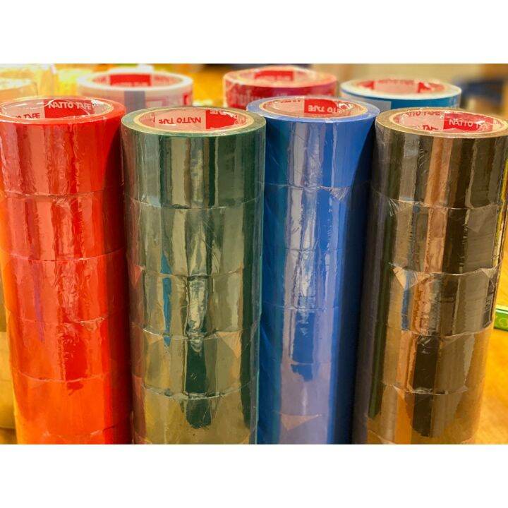 เทปสี-opp-สีแดง-ฟ้า-เขียว-น้ำตาล-แพค6ม้วน-2นิ้ว-50หลา-หนา53ไมครอน-กาว-เทปกาว-กาว3m-3m-กาว2หน้า-เทปกาว-เทปกันลื่น-เทปกาวกันน้ำ-เทป