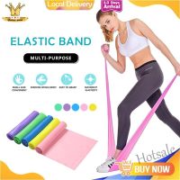 【hot sale】♚™ C04 Yoga Resistance Bands Elastic Band Yoga Elastic Strap Body Stretching Pilates Fitness Workout Stretch Band Exercise Band