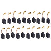 10 Pairs of Carbon Brushes 6.35X10X13 mm Power Tool Spare Parts, Suitable for DEWALT Angle Grinder D28111 D28116