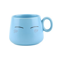 Anime Tensei ara Slime Datta Ken Rimuru Tempest Ceramic Coffee Cartoon Water Mug Cup Japanese Gold Stamping Creative Gifts