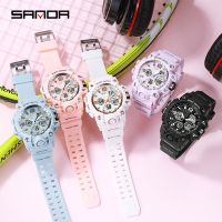 Sanda Women นาฬิกากันน้ำ LED Digital Sports Women Watch 942