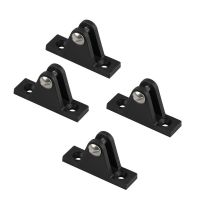 1/2/4PCS Black Nylon Plastic Boat Side Mount Deck Hinges Heavy Duty Marine Boat Deck Hinge Yacht Accessories Hardware Accessories