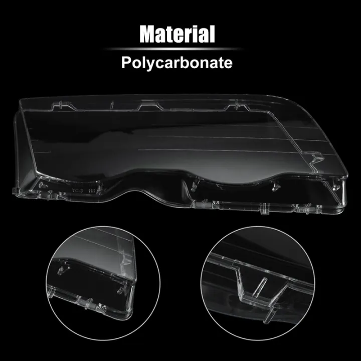 left-lens-head-light-shell-cover-for-bmw-e46-3-series-4-doors-320-325-330-1998-2001