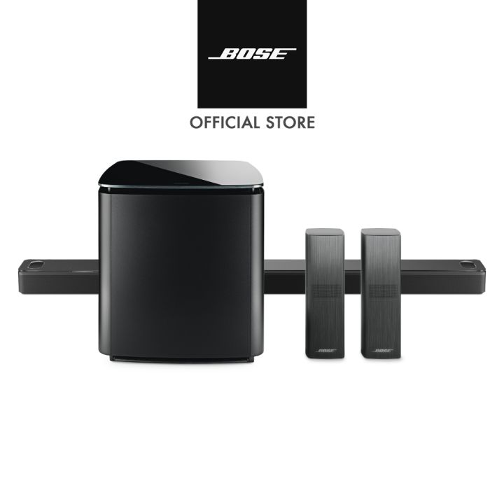 Tolk Altid mm Bose Smart Soundbar 900 + Bose Bass Module 700 Subwoofer + Surround  Speakers 700 Bundle | Lazada Singapore