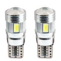 2ชิ้น6SMD T10 12V โคมไฟรถยนต์โคมไฟ Led รถยนต์ Voertuig Klaring อัตโนมัติ