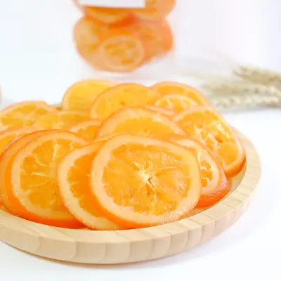 Sunkrit Orange Slice ส้มเชื่อมแว่นอบแห้ง ส้มเชื่อมสำหรับทำฟรุ๊ตเค้ก เกรด A อร่อยมาก!! สินค้าเกรดส่งออก By Garden Fruits